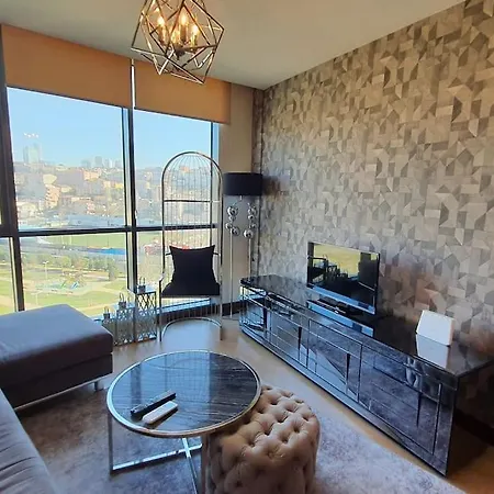 Apartment Swimming Pool, Turkish Bath, Sauna, Gym And Much - 2broom,1 Living
